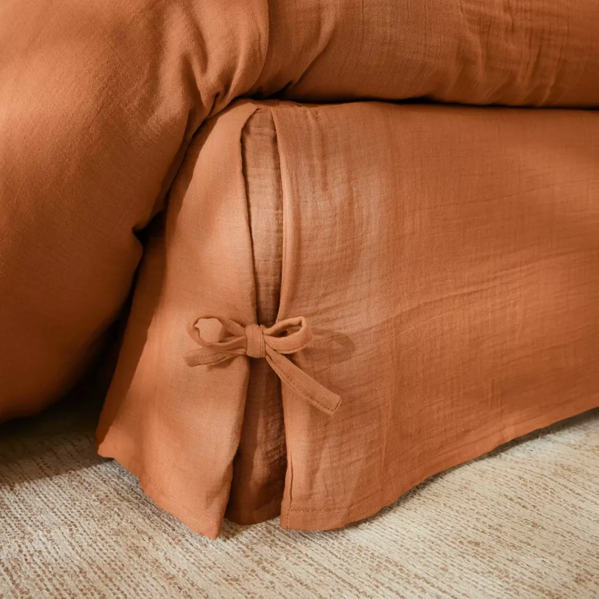 Sale Mantovana Garza di cotone Gaïa Accessori Letto