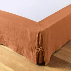 Outlet Mantovana Garza di cotone (160 x 200 cm) Gaïa Accessori Letto