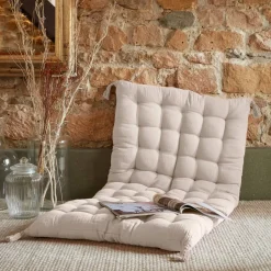 Best Materassino da pavimento garza di cotone (60 x 120 cm) Gaïa pampa Cuscini Da Pavimento
