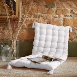 Online Materassino per pavimento in garza di cotone (60 x 120 cm) Gaïa chantilly Cuscini Da Pavimento