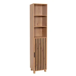 Mobile colonna bagno in legno (166 x 35 cm) Karma Naturale
