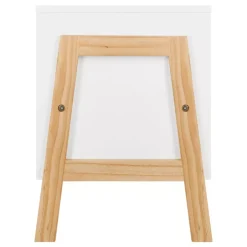 Mobiletto doppio per bambini (H40 cm) Scrittura Bianco