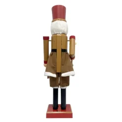 Musicista Schiaccianoci (H154 cm) musicale e animato Cookie Marrone