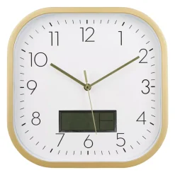 Orologio da parete digitale in plastica (30 cm) Timy Oro
