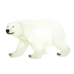 Orso polare luminoso 8 LED (H35 cm) Viken Bianco freddo
