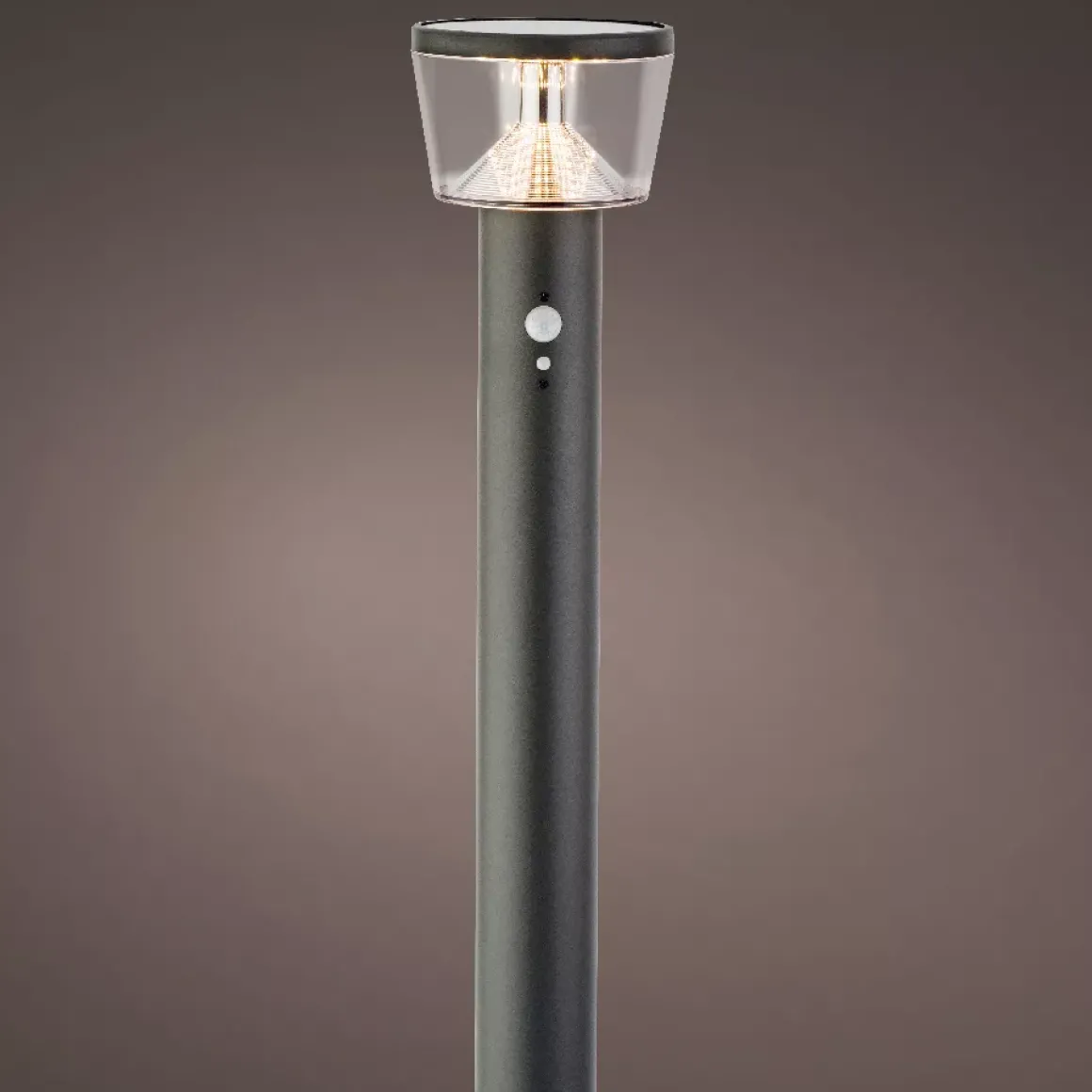 Paletto da giardino solare 40 LED 600 lumen (H94 cm) Orion Grigio antracite