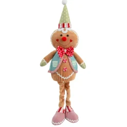 Pan di zenzero in piedi (H65 cm) Johnny il Clown Multicolore