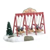 Personaggi Lemax a pile Altalene Swing Boats