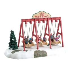 Personaggi Lemax a pile Altalene Swing Boats