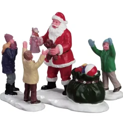 Personaggio Lemax Ciao Babbo Natale