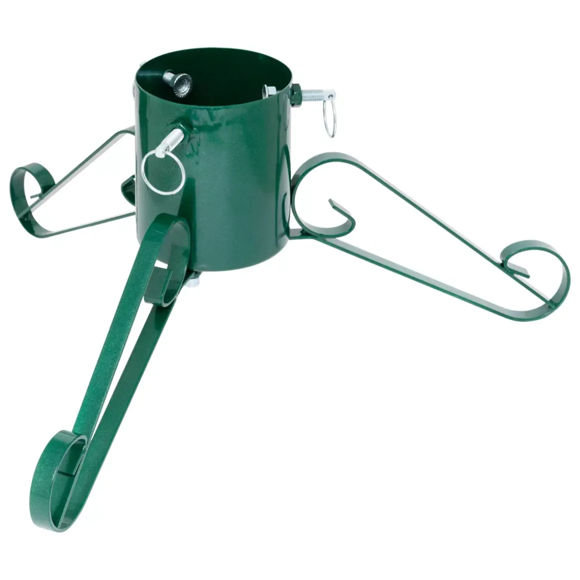 Piede in metallo per albero di Natale (D56 cm) Arabesque Verde
