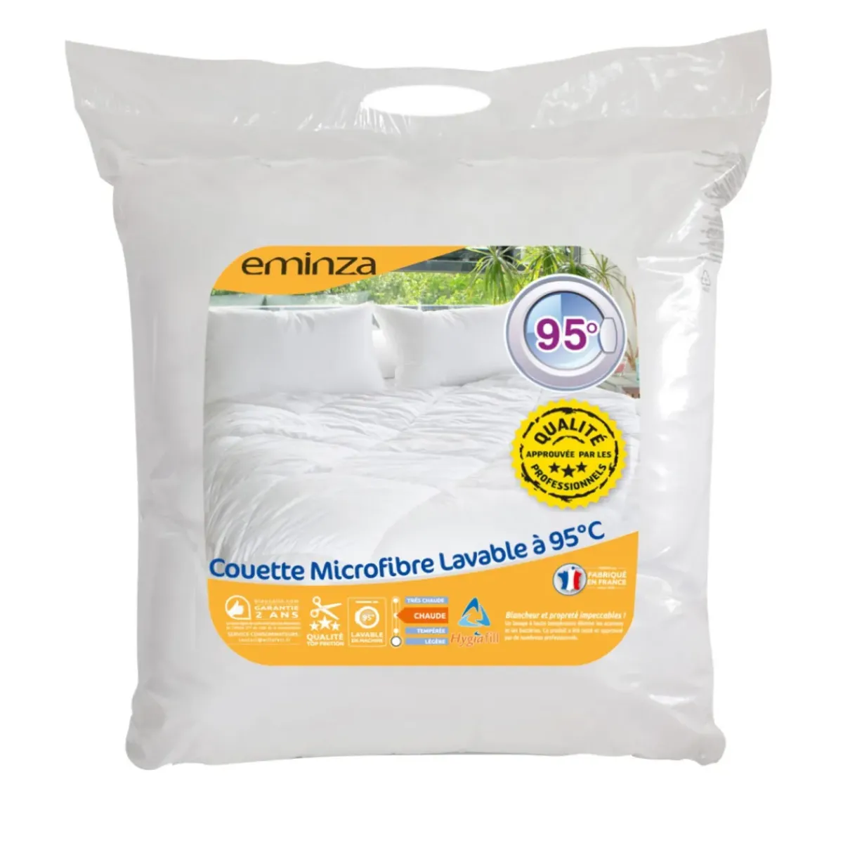 Hot Piumone (140 cm) Microfibra lavabile a 95°C Piumini, Cuscini Letto, Cuscini A Rullo