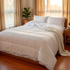 New Piumone (260 cm) 4 Stagioni Piumini, Cuscini Letto, Cuscini A Rullo