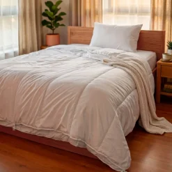 New Piumone (140 cm) 4 Stagioni Piumini, Cuscini Letto, Cuscini A Rullo