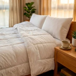 Sale Piumone (240 cm) 4 Stagioni Piumini, Cuscini Letto, Cuscini A Rullo