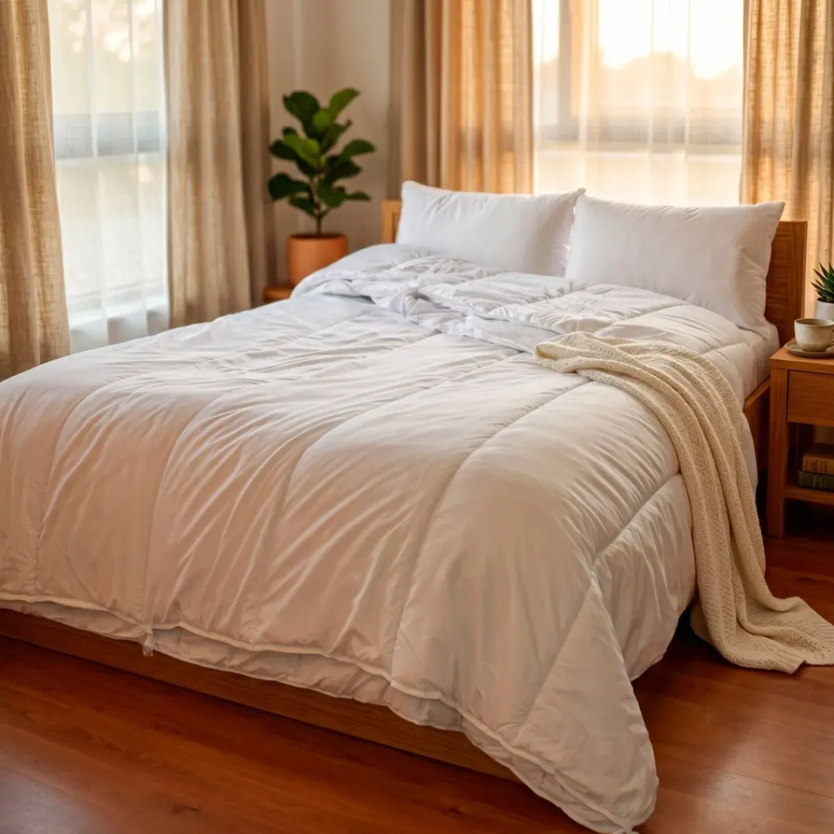 Sale Piumone (240 cm) 4 Stagioni Piumini, Cuscini Letto, Cuscini A Rullo