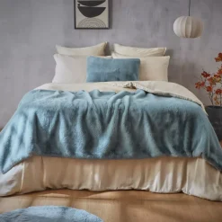 Discount Piumone in finta pelliccia Finn Copriletti, Trapuntine E Runner Letto