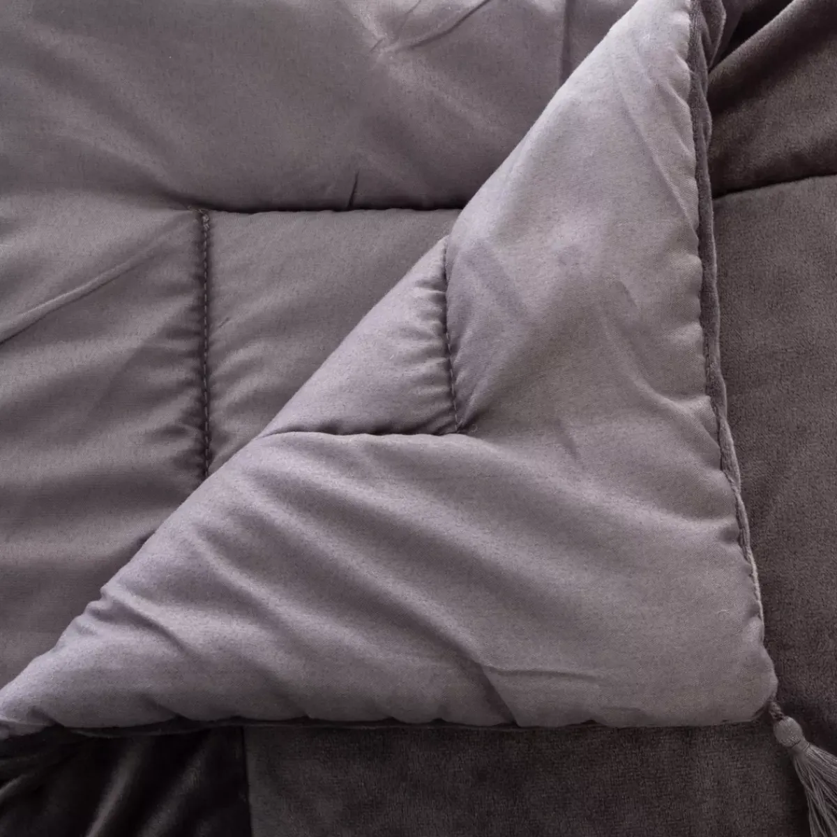 Outlet Piumotto velluto (80 x 180 cm) Slow Copriletti, Trapuntine E Runner Letto