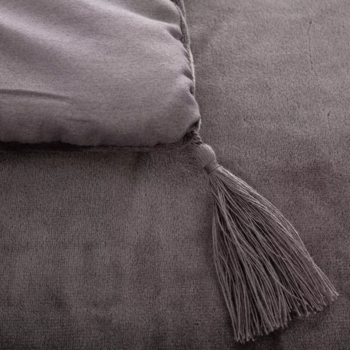 Outlet Piumotto velluto (80 x 180 cm) Slow Copriletti, Trapuntine E Runner Letto