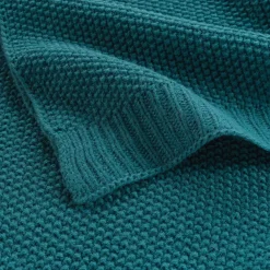 Plaid (150 cm) Tricotine Verde smeraldo