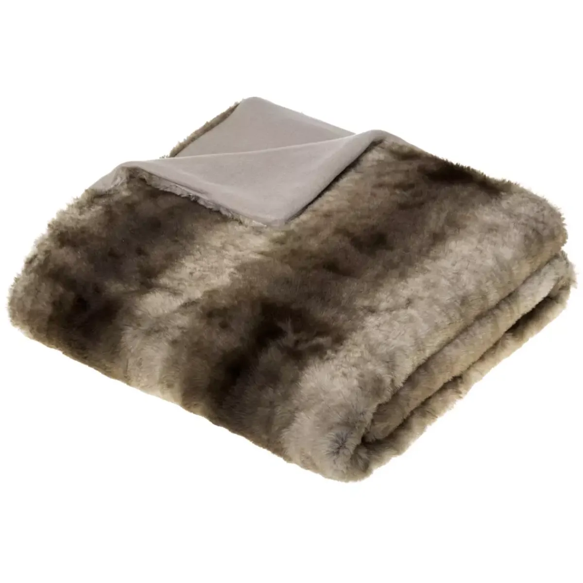 New Plaid ecopelliccia (160 cm) Grizzly Plaid E Teli Copritutto