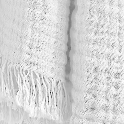 Best Plaid garza di cotone (160 cm) Gaïa chantilly Plaid E Teli Copritutto|Copriletti, Trapuntine E Runner Letto