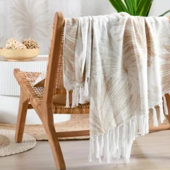 Sale Plaid in cotone (125 x 150 cm) Mekong Plaid E Teli Copritutto