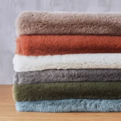 Clearance Plaid in finta pelliccia Finn Plaid E Teli Copritutto