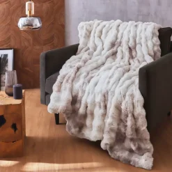 Plaid in finta pelliccia Toronto Plaid E Teli Copritutto
