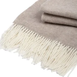 Discount Plaid in lana e cashmere (140 x 200 cm) Côme Plaid E Teli Copritutto