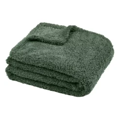 Best Plaid in pile (220 cm) Montreal Verde giada Plaid E Teli Copritutto