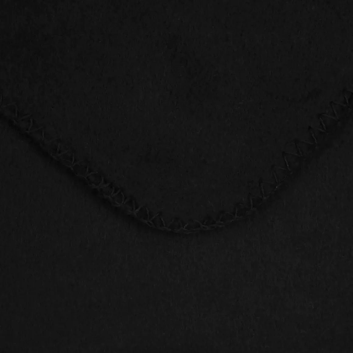 Plaid in pile (125 x 150 cm) Carlton Nero