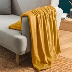 Discount Plaid morbida di flanella (125 x 150 cm) Didou Plaid E Teli Copritutto