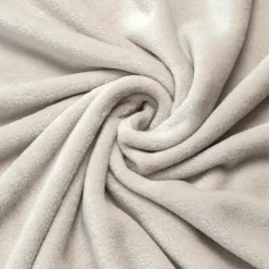 Best Plaid morbido flanella (125 x 150 cm) Didou greige Plaid E Teli Copritutto