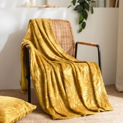 Discount Plaid morbido in flanella (125 x 150 cm) Flore Plaid E Teli Copritutto