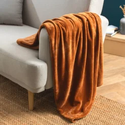 Plaid morbido in flanella (125 x 150 cm) Didou Rame