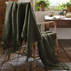 Sale Plaid per divani in materiale riciclato (160 cm) Gabin timo Plaid E Teli Copritutto|Copriletti, Trapuntine E Runner Letto