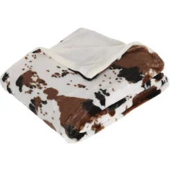 Plaid polaire (160 cm) Vache Plaid E Teli Copritutto