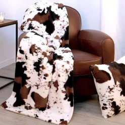Plaid polaire (160 cm) Vache Plaid E Teli Copritutto