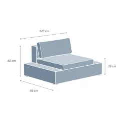 Online Poltrona da giardino in resina intrecciata Palma Bianco e grigio Poltrona Relax|Tavolini Da Giardino, Divani