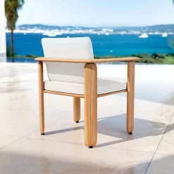 Clearance Poltrona da giardino legno teck Java Sedie Da Giardino