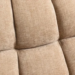 Poltrona girevole in tessuto (seduta 47 cm) Rezo Sabbia