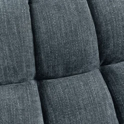 Poltrona girevole in tessuto (seduta 47 cm) Rezo Azzurro chiaro