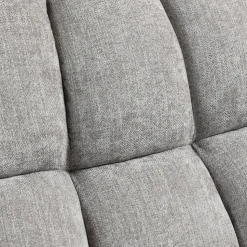 Poltrona girevole in tessuto (seduta 47 cm) Rezo Grigio chiaro