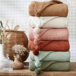 Best Poncho da bagno per bambini in Garza di cotone 2/5 anni Gaia Tessile Arredo Bimbi|Biancheria Bagno