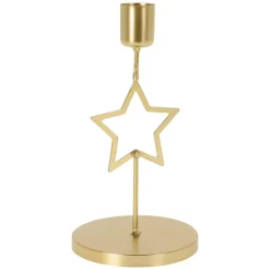 Porta candela (17 cm) Stella Oro