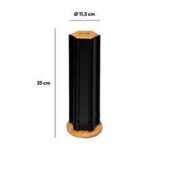 Portacapsule caffè Nespresso Nero e naturale