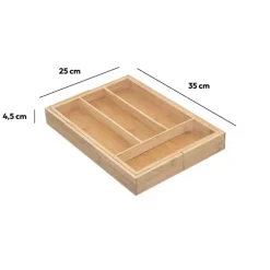 Portaposate Bambù estensibile Legno