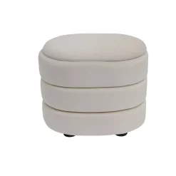 Outlet Pouf contenitore (H38 cm) Kilène Pouf, Sgabelli, Bar|Pouf, Sgabelli