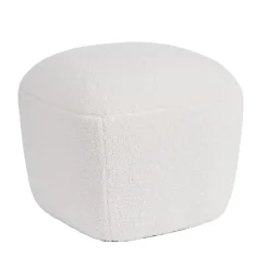 New Pouf in bouclé (H43 cm) Nyxor Pouf, Sgabelli, Bar|Pouf, Sgabelli